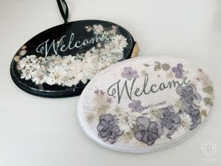 【押し花のウェルカムボードづくり体験】