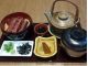小学生メニューはミニまぶしセット(味噌汁・漬物付)入浴料込、※タレは有馬醤油のみ