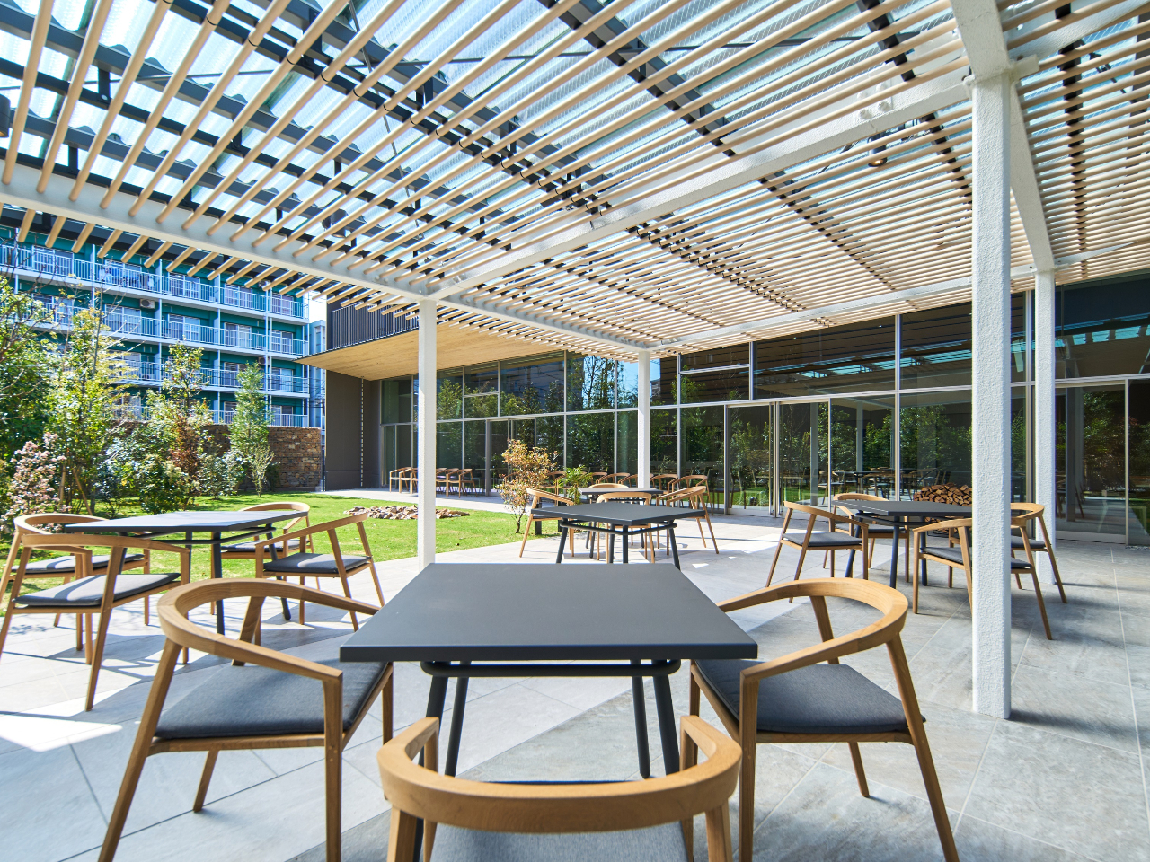 テラスデッキもご利用いただけます。