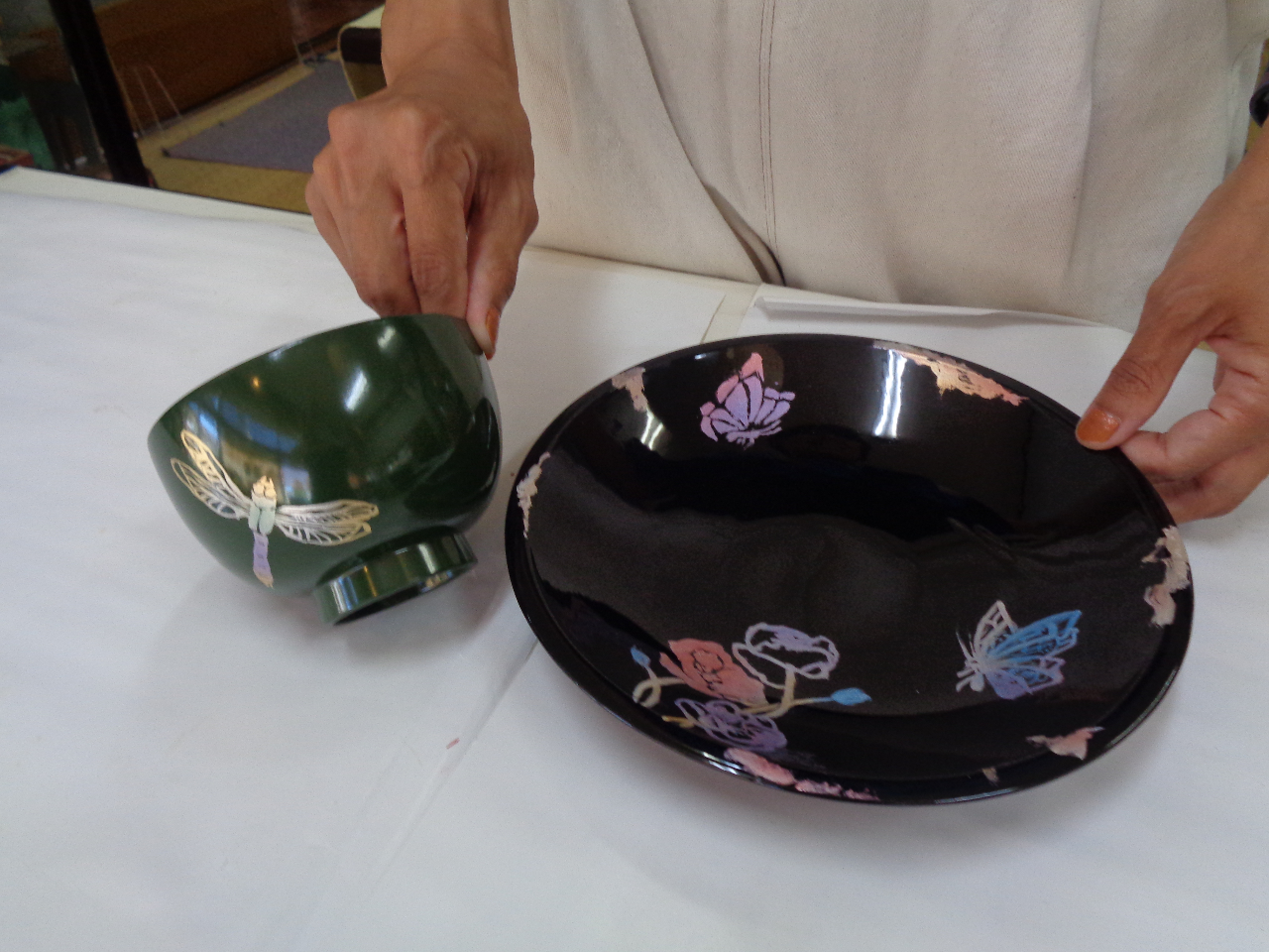 ◇宝箱・手鏡・椀・盛器の蒔絵体験～◇世界に1つ、オリジナル作品を旅