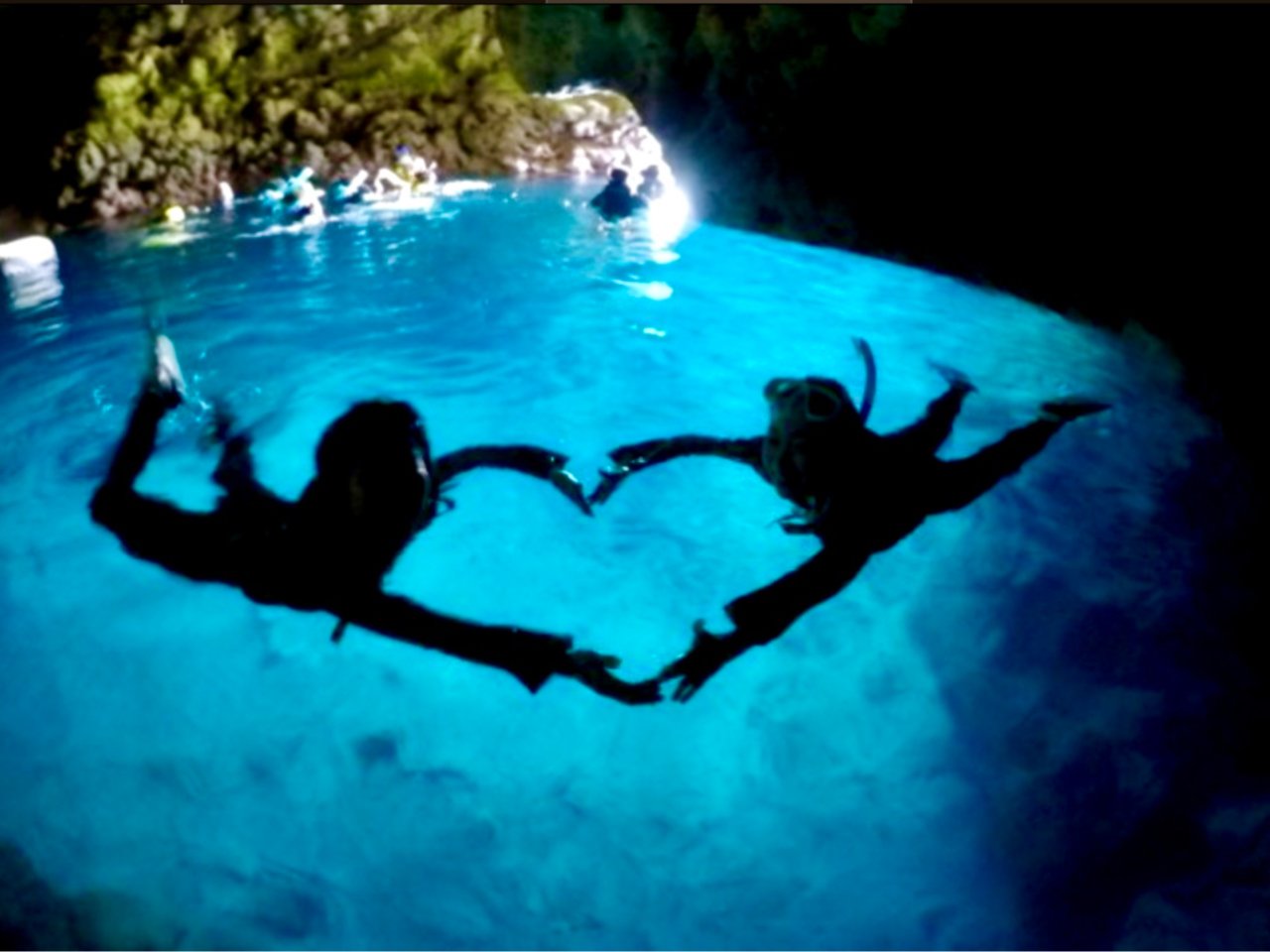 上手にハートできるかな?なかなか難しいんです。