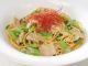 パスタ:豚バラ肉と京都産春菊の和風パスタ
