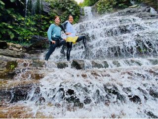 頑張って上った先には。。。!!!