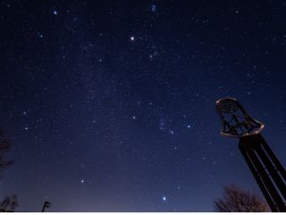 大好評の「星みる夜」 秋から冬には、澄んだ星空が広がります