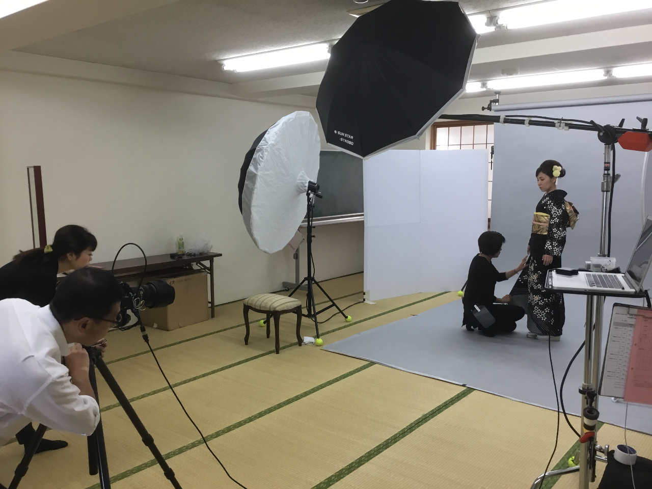 きもの撮影会も定期的に行われており、ご自分の記念日の思い出はいかがですか?