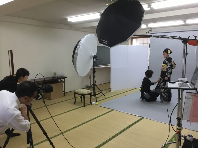 きもの撮影会も定期的に行われており、ご自分の記念日の思い出はいかがですか?