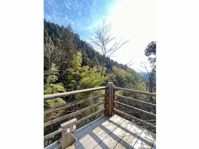 サウナ棟からの景色