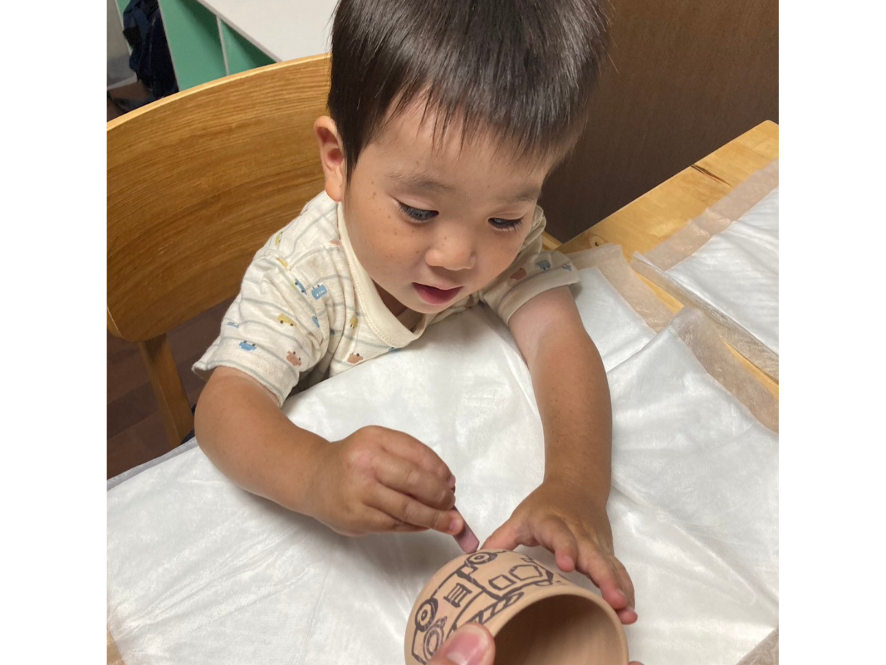 ギフト作り絵付け陶芸体験 60分間 3,600円(税込) 焼成最短7日間