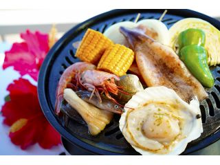採れたて魚介類 180度パノラマ 海を一望 海風の お魚 Bbq 手ぶら 屋根あり ビーチハウス 海岸物語 じゃらん遊び体験