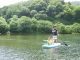 家族でのサップデビューは穏やかな小野川湖が最適です