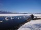 冬の屈斜路湖 コタン温泉