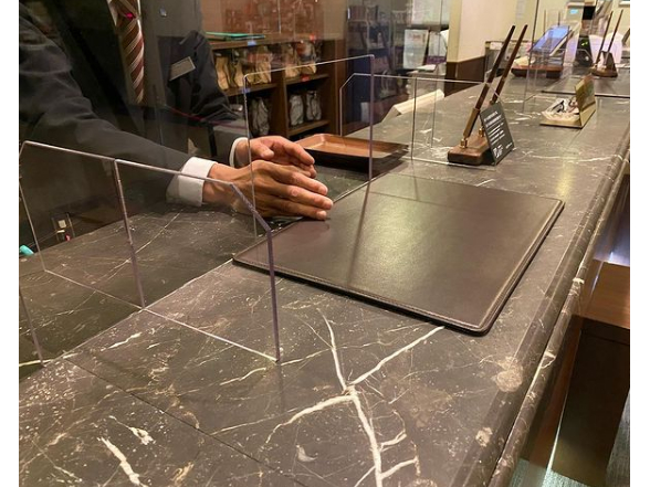 コロナ対策もしっかり行っております。