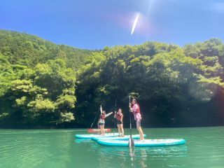 白丸湖SUP体験