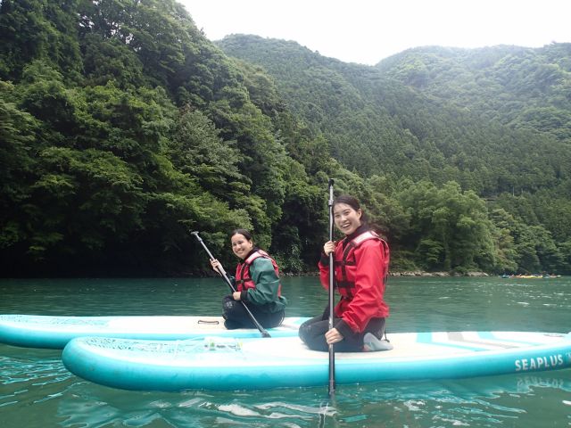 白丸湖SUP体験