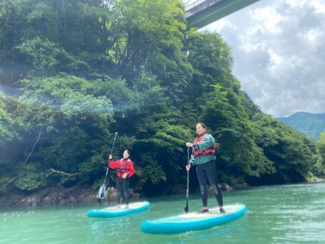 白丸湖SUP体験