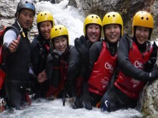 初心者の方でも安心安全なキャニオニングコースです♪