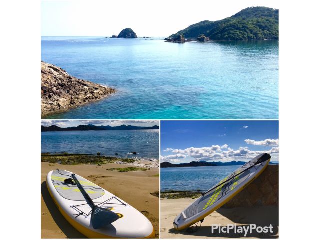 人気のSUPに挑戦!