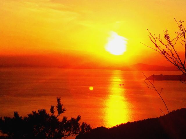 最高の夕日