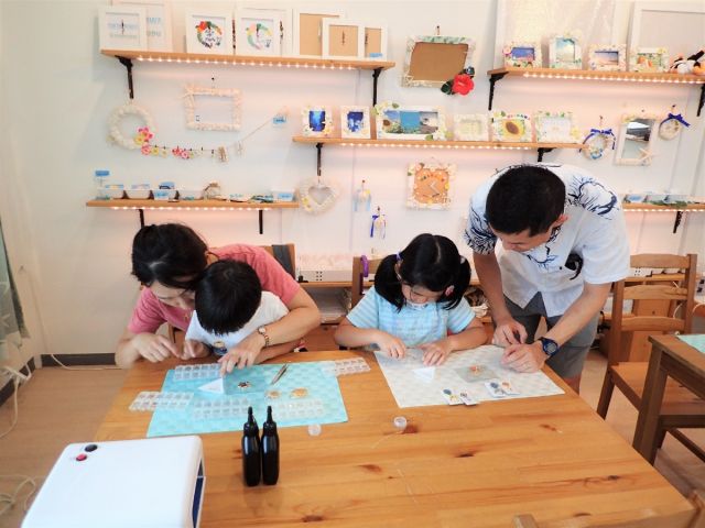 小さなお子様は保護者の方とご一緒に♪