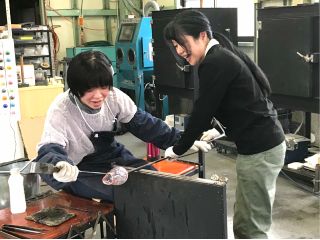 失敗しても大丈夫、回転回転まるくなります(*'▽')