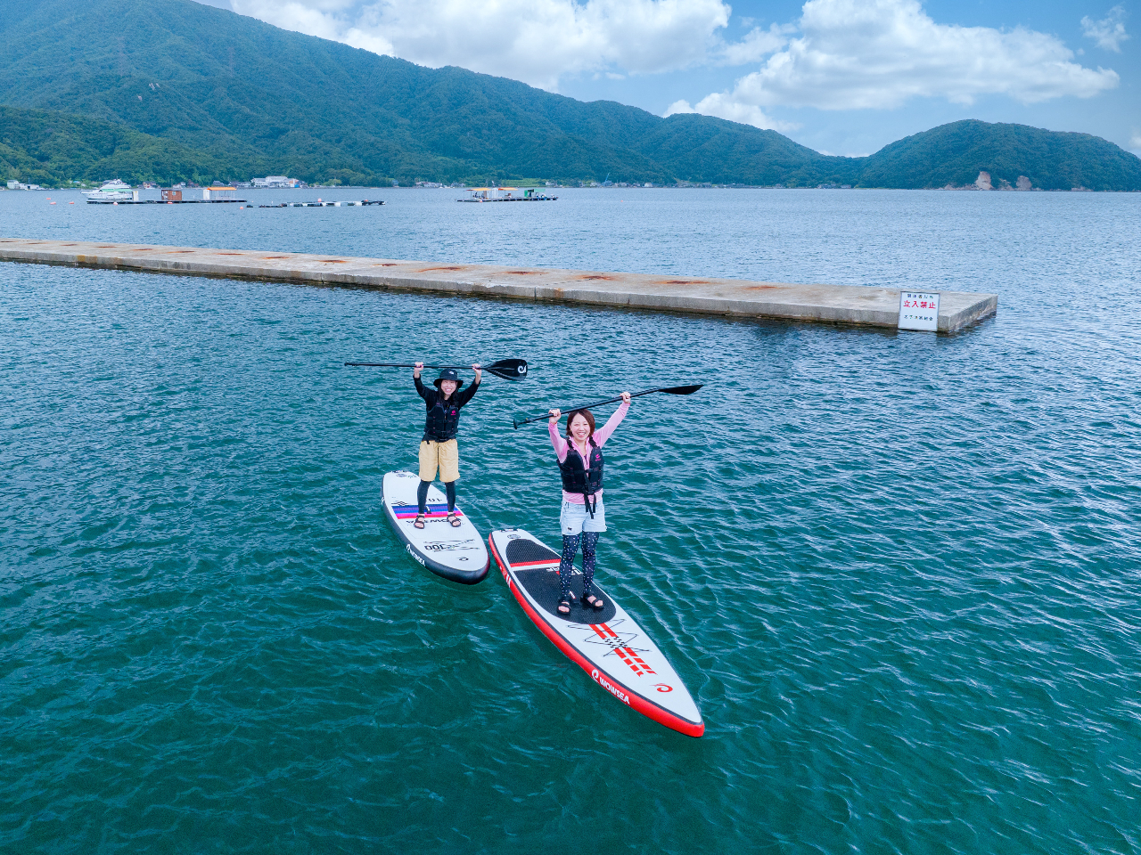 \サップ体験/敦賀湾・穏やかな名子の海でSUP☆レンタルプラン!(ボード1本1時...