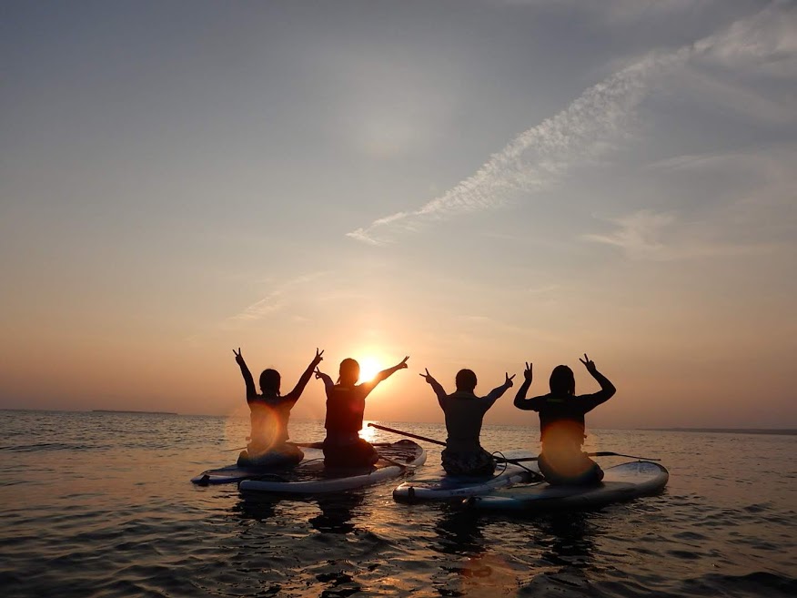 サンセットもみんなで一緒に