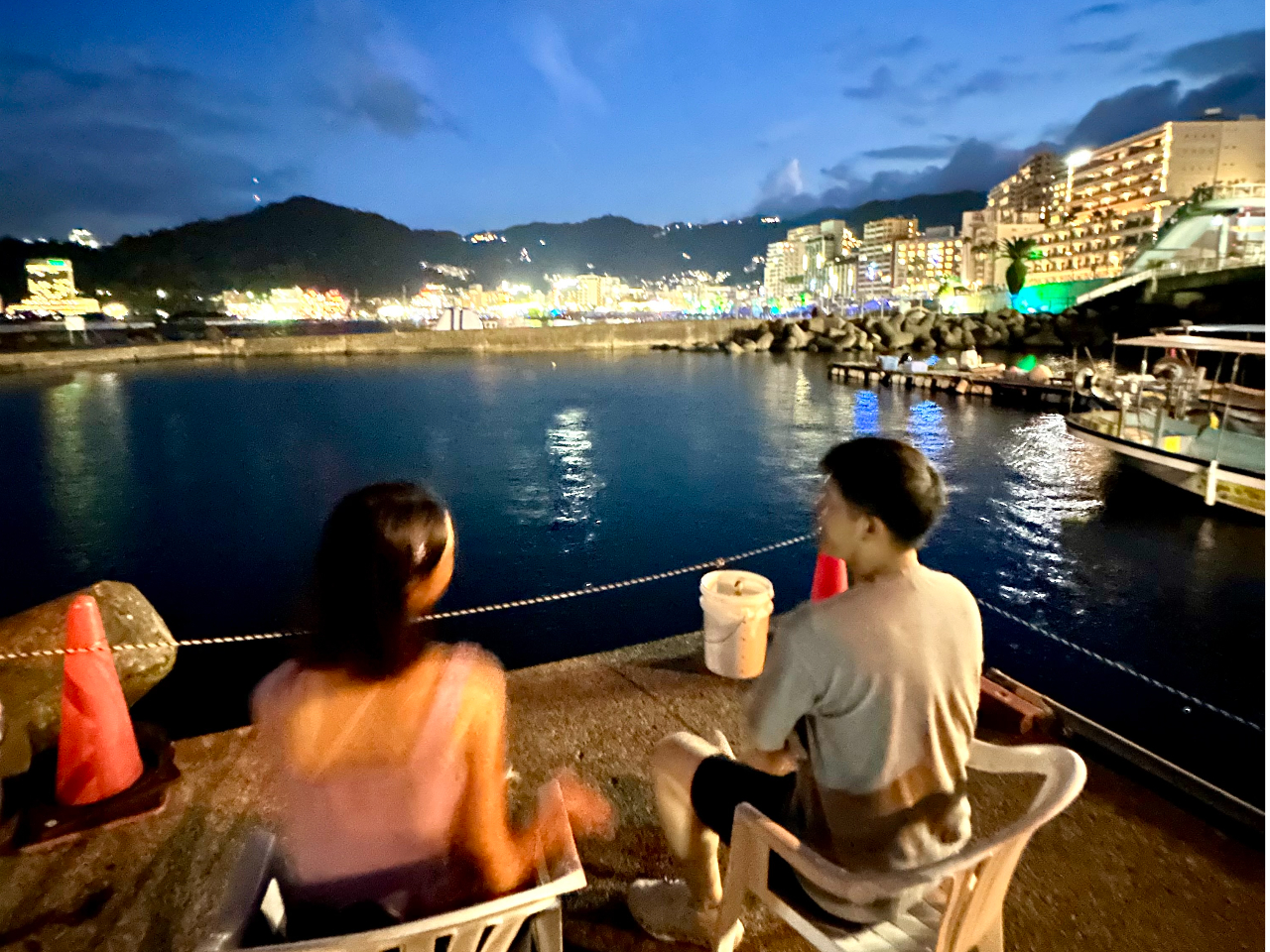 熱海夜景も綺麗です☆