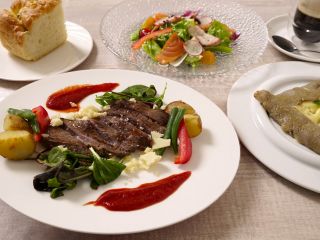 ディナーコースお肉メイン