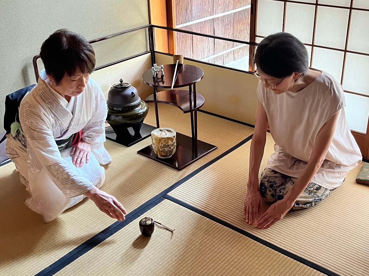 月釜】小寄せのお茶会・薄茶席。茶道経験者限定！少人数で本格的に