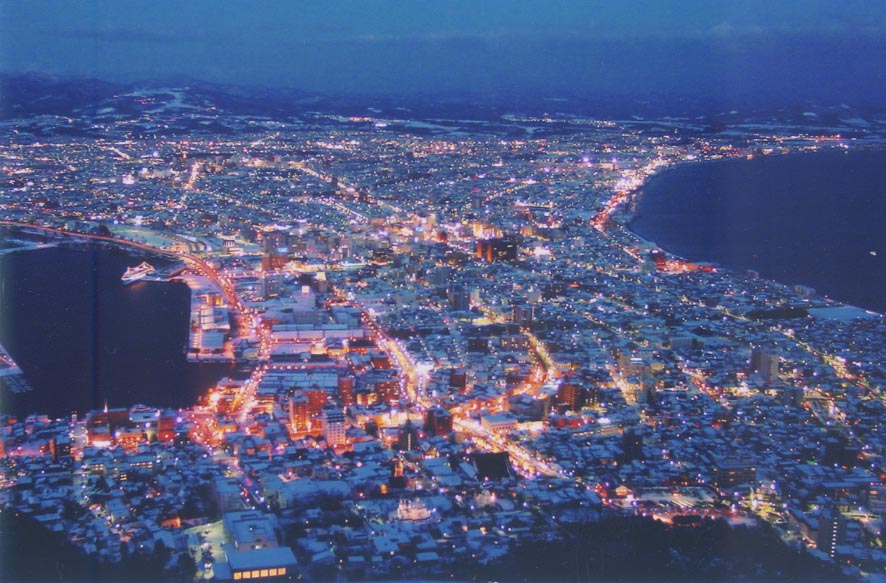 ワゴンタクシー5人でもゆったり 函館夜景コース