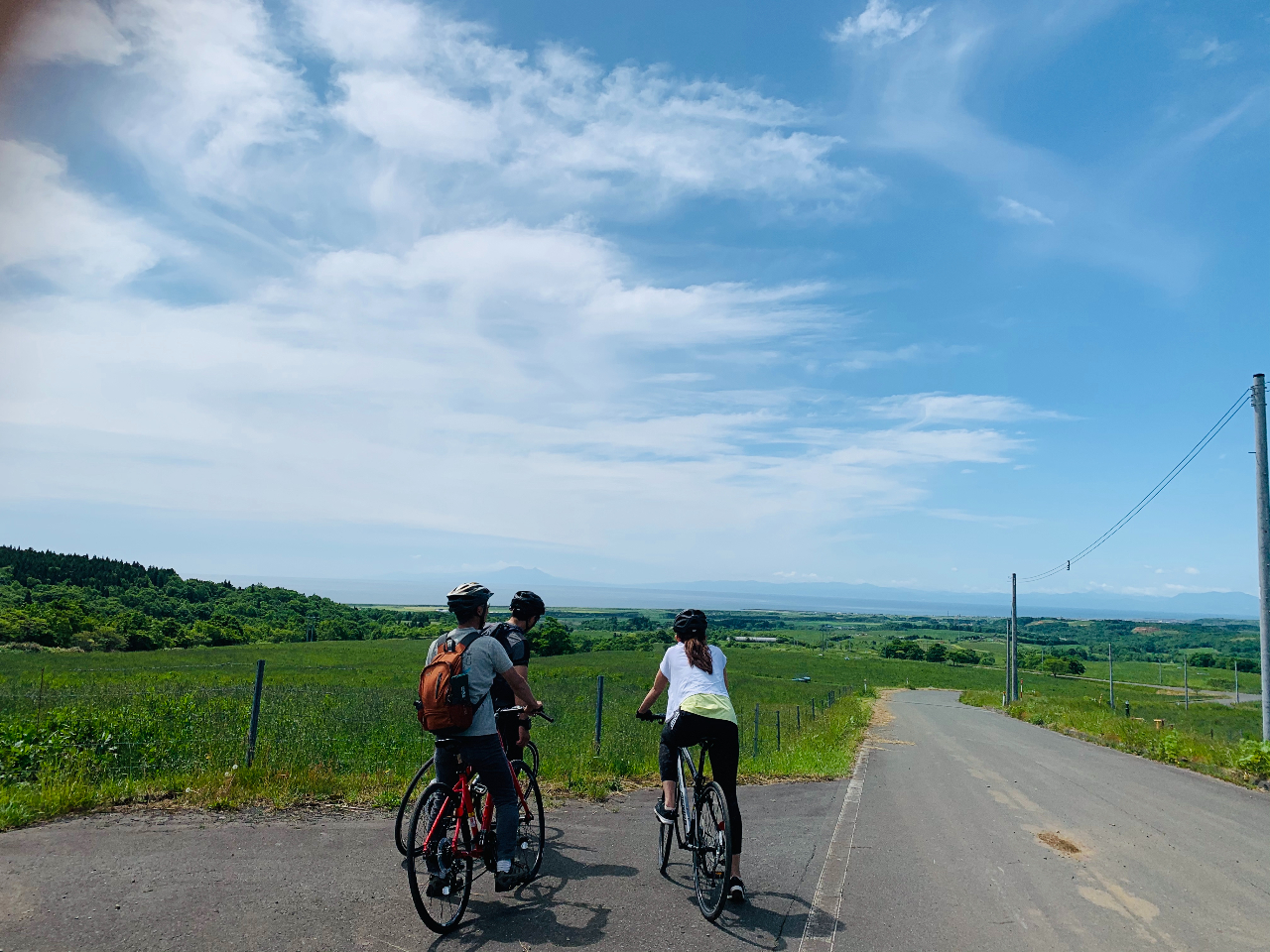 まずは太平洋へ向かって写万部山からSTART