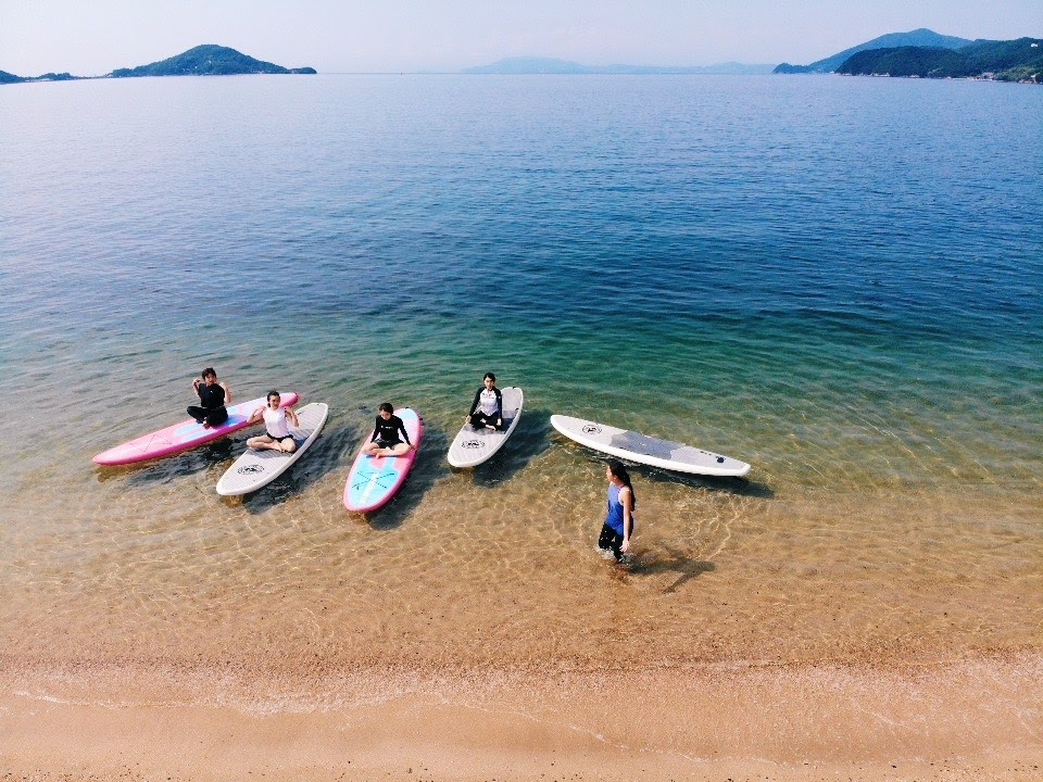 ボードから落っこちたり叫んだり思いっきり笑ってストレス発散