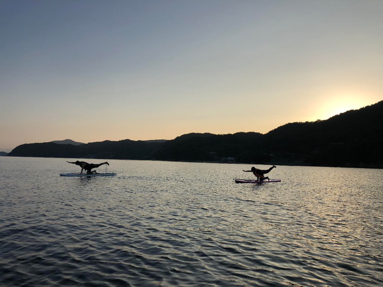 リクエストに応えて少しヨガタイム。