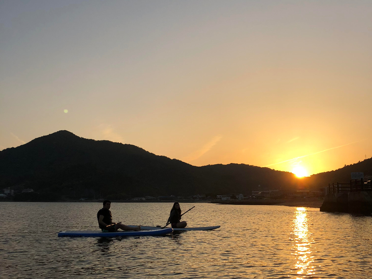 漕ぐことを忘れちゃいます。