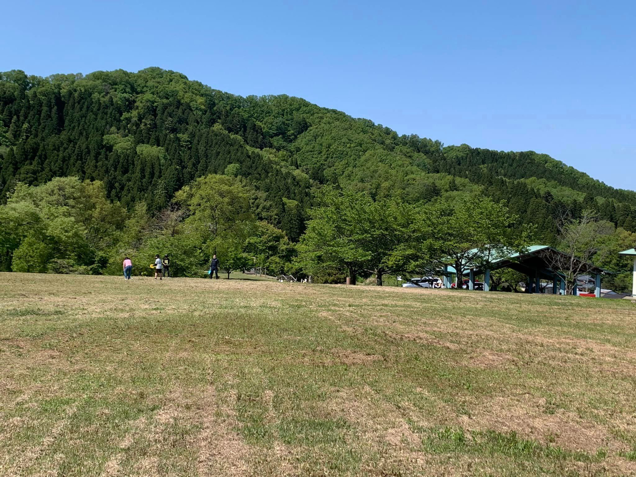 BBQ場の広場
