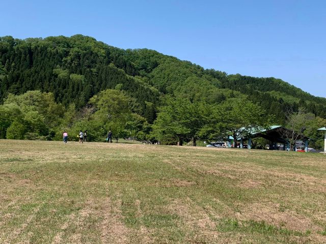 BBQ場の広場