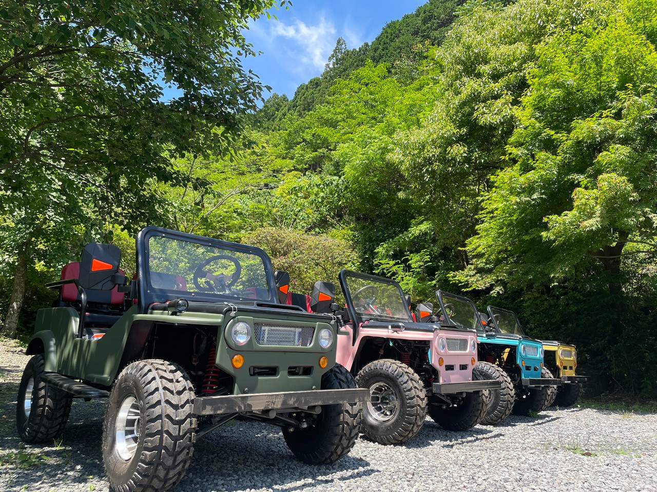 カーキ・ピンク・ブルー・イエローにとメンズやガールの心をくすぐり、インスタ映え必須!!