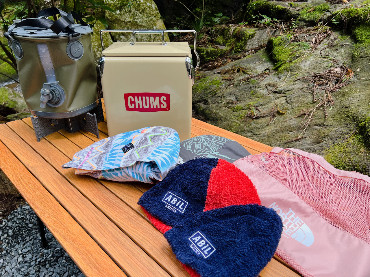 充実した貸し出しアイテム。