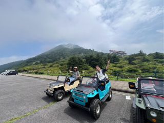 標高1040m「仁田峠」平地と比べると8度涼しい