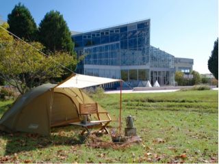 自然に囲まれたキャンプ場です。