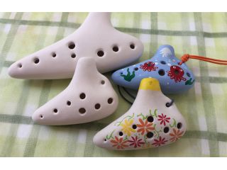 ■オカリナ 長さ12センチ
■ミニオカリナ 長さ7センチ(紐付き)