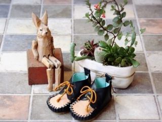 1日で作れちゃうクシャッと柔らかなベビーシューズ、記念にもプレゼントにも最高!