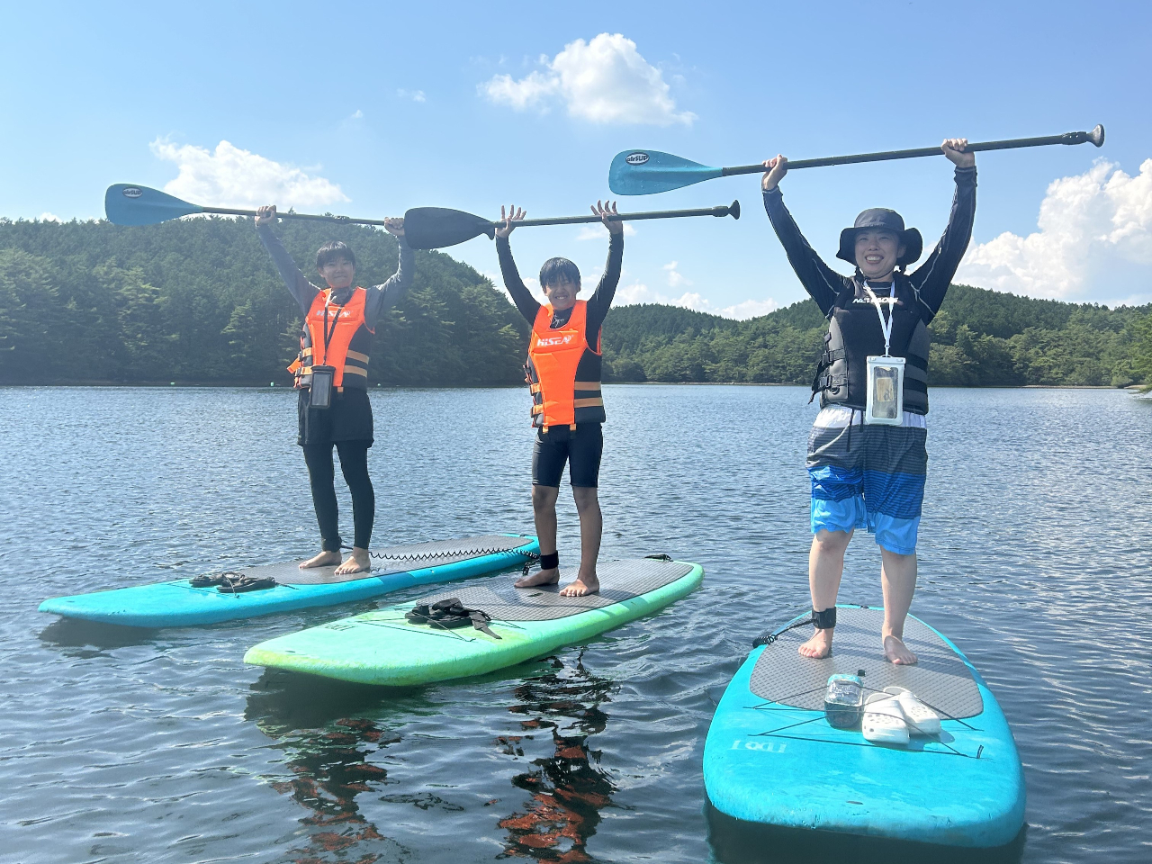 【岐阜・恵那】標高900m穴場避暑地!涼しい高原の湖で「SUP体験」