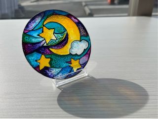 様々な下描きをしたプレートから、お好きな柄をお選びいただきスタートです!