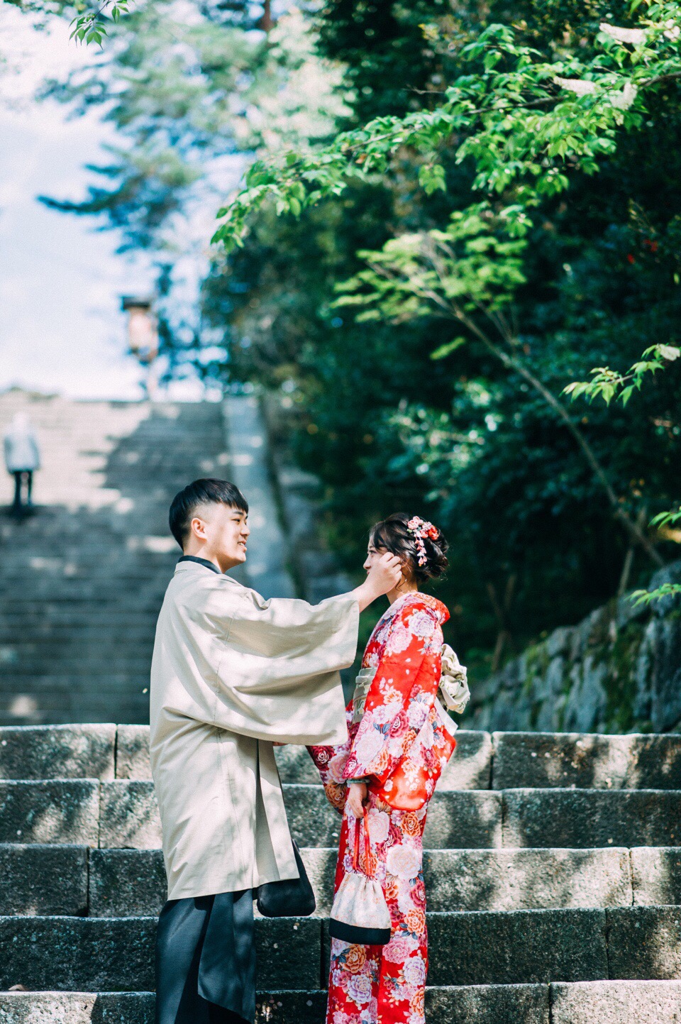 京都彩スター カップルプラン2人 5 500円 税別 レトロ正絹着物込 男性着物込 京都彩スター じゃらん遊び体験