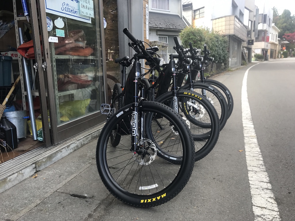 河口湖 自転車 レンタル
