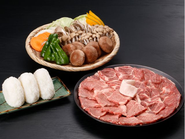 きのこいっぱいコース:BBQメニュー