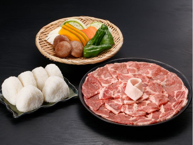 Cコース:BBQメニュー