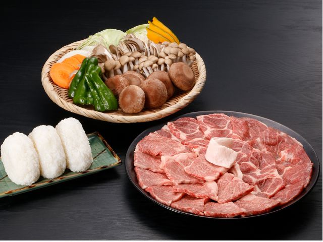 きのこいっぱいコース:BBQメニュー