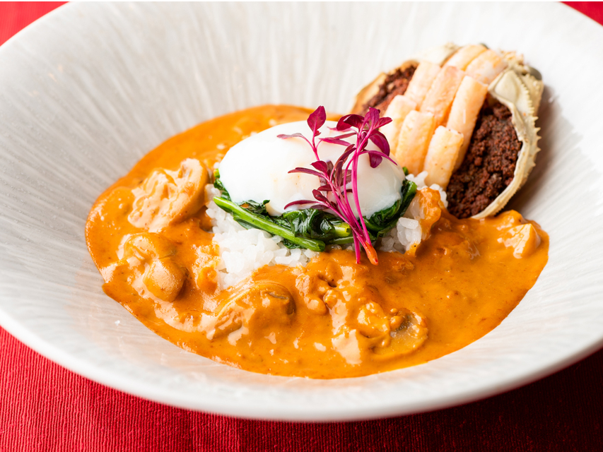 【平日・月~金】香箱蟹のニューバーグライス